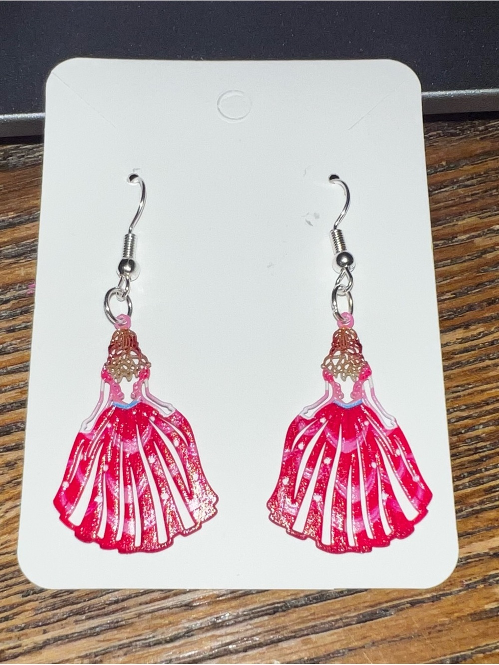 Disney Aurora 3D dangle earrings - NEW